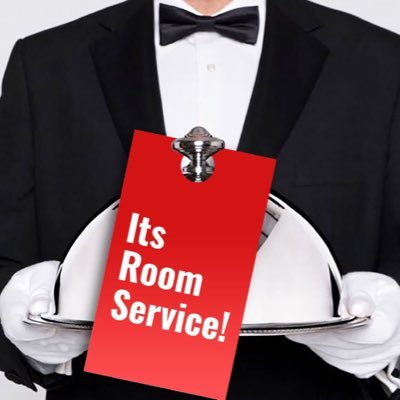 Its Room Service!™️ 24/7 on demand Any meal, any time, any place