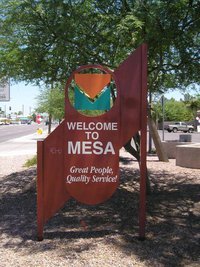 Just info about Mesa Arizona