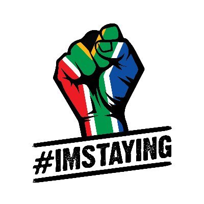 #ImStaying is dedicated to South Africans who choose to grow and improve South Africa. 
Join Us: https://t.co/lG5aar4FJ1