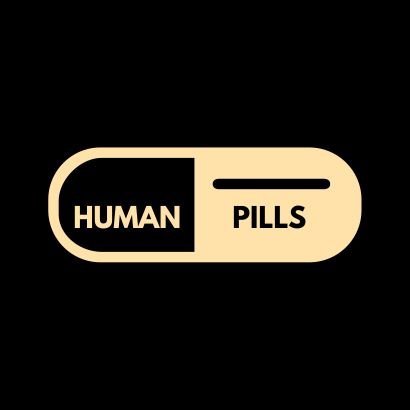One human - One day - Some pills                                                      

#humanpills