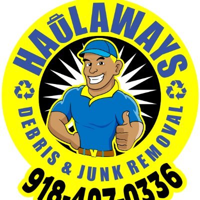 haulawaysnet's profile picture. Tulsa Junk Removal Service
Dumpster Rentals 
Free Estimates Call 918-407-0336
Appliance Removal!
We service Tulsa and surrounding areas.