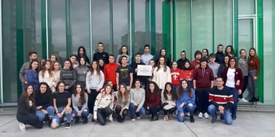 Alumnos de 1º de enfermería Universidad de La Rioja. Usuario UR @unirioja