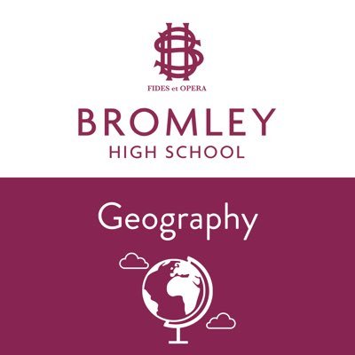 Bromley High School Geography Department.
