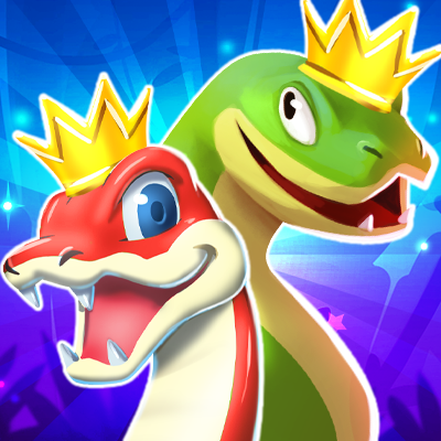 Fun & addictive multiplayer snakes game! 50 players battle live with epic characters in stunning worlds! Snake Rivals is easy to play and highly rewarding!