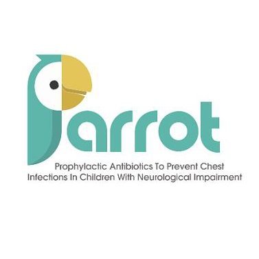 PARROT is a joint UK and Australia trial comparing 52 weeks of azithromycin to placebo in children with neurological impairment at risk of a chest infection.