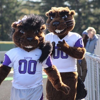 We are the real J Denny Beaver and Jenny mascots @BlufftonU. Follow us for campus updates!