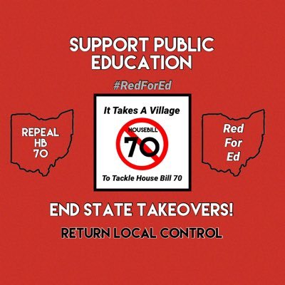 We changed the name of this page to include everyone that cares about kids and education who believes that HB70 is harmful to our students and educators.