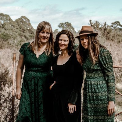 Australian songwriters, with Guitar, fiddle, double bass. Interwoven harmonies of three distinctly unique voices.