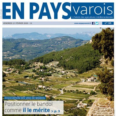 EPVarois's profile picture. Hebdo des actualités agricoles et rurales #Méditerranée #Var #vigne #arbo #agriculture #horticulture #maraîchage #élevage #machinisme #innovation🍇🍷🌷🍅🐐🐷🚜
