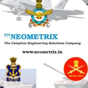 NeometrixE's profile picture. NEOMETRIX ENGINEERNG PRIVATE LIMITED is a defence engineering company working in high technology domain of Ground Testing Equipments, ground support equipments