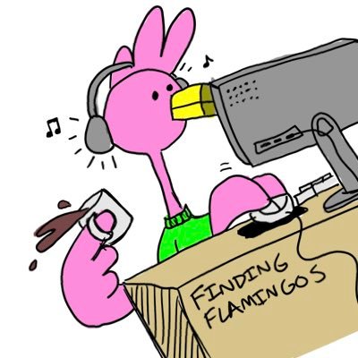 A bird-brained comic from the creator of @stairwellonline and @arustylife. Sometimes I leave flamingos places. #FindingFlamingos main is @stairwellonline