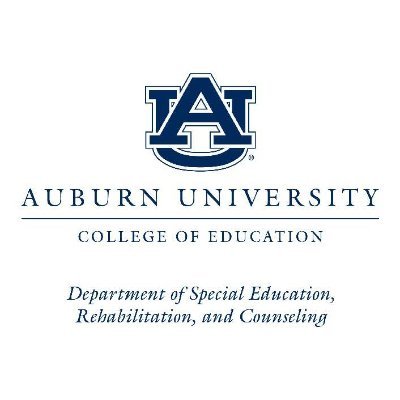 AuburnSerc's profile picture. Auburn University Department of Special Education, Rehabilitation, and Counseling 
https://t.co/esqzn6xYla
fb: SERC Department
ig: sercauburn