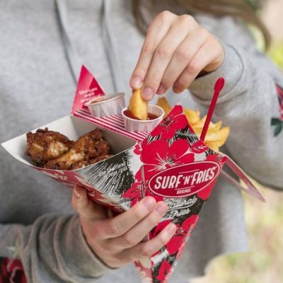 The very best chips around, as well as delicious fried chicken, fish, scampi & dips.

Available for music festivals, family events, food festivals & parties