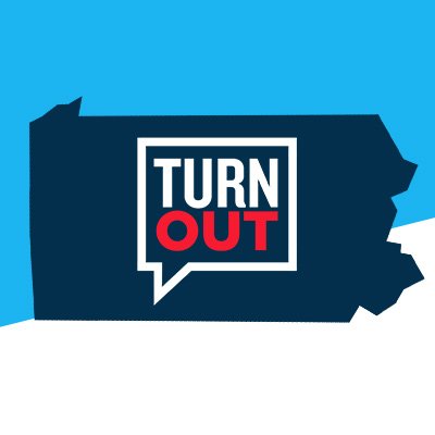 Turning out the vote in the Keystone State for #PA01, #PA07, #PA08, #PA10, #PA16, and #PA17! Election Day is Tuesday, November 3. A @TurnoutPAC project 🗳
