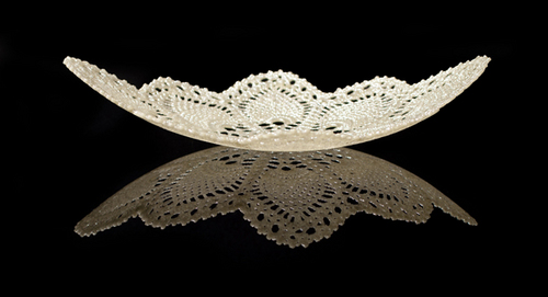 Crochets & makes with glass. Fascinated by other people, objects and their stories. Stretches the bounds of possibilities.