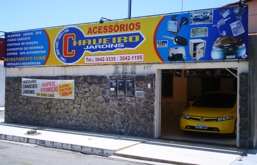 CHAVEIRO JARDINS AGORA ABRE LOJA DE ACESSORIOS AUTOMOTIVO, NA AV MARIETA LEITE ENFRENTE AO COND CAMPO BELO. TEL: 3042-3335