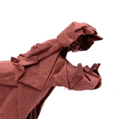 Sk みんな難しい折り紙を折りたそうにしているからティラノサウルスの展開図を公開するよ 折ってね 折り紙作品 オリガミチャレンジ Gwの過ごし方 Gwはおうちで過ごそう ティラノサウルス