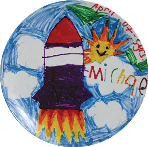 Capture your children's creativity, transform their artwork into colourful, original, long-lasting melamine plates-for every-day use, for gifts and fundraising.