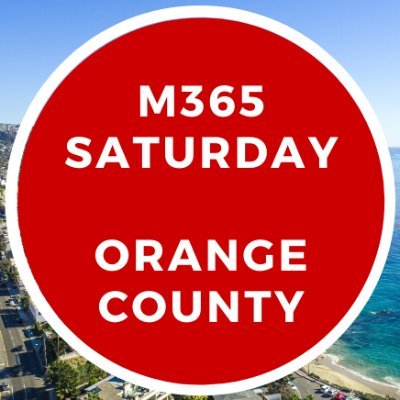 M365 Saturday is a free one-day event to learn about Microsoft technologies. Join us April 25, 2020 at the Microsoft Irvine Office! Register now on our website!