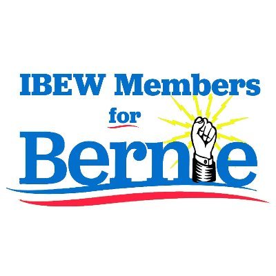 IBEWforBernie's profile picture. We are IBEW members organizing from the grassroots to support @BernieSanders for President. Join our efforts! See link below

#IBEWforBernie