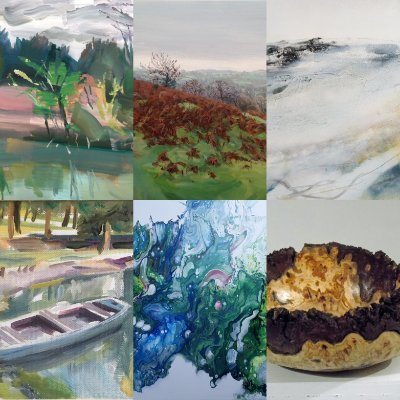 OutHills's profile picture. 2020 show  at Aardvark Books, Brampton Bryan featuring 
an electic mix of artists from Herefordshire/Shropshire has sadly been postponed this year