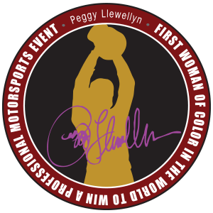 Official Twitter of Peggy Llewellyn | 1st Woman Of Color In The World To Win A Professional Motorsports Event - PR contact @EaddyPerry