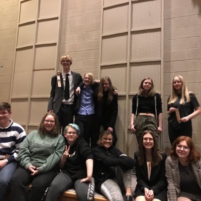 we are the Palmer High school speech and debate team!!