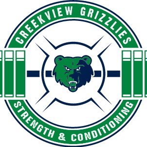 We move BIG Weight | Creekview Grizzly Football Strength & Conditioning