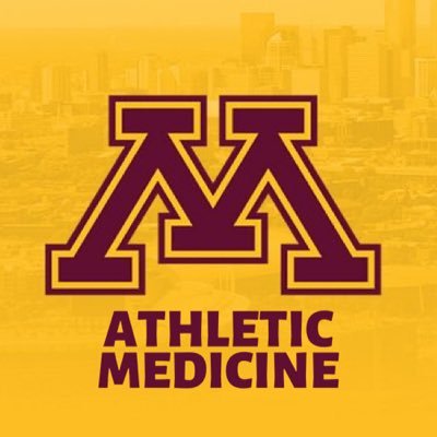 University of Minnesota Athletic Medicine Department  〽️🩺✂️     Follow us on Instagram @gopherathmed