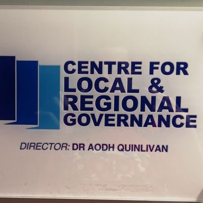 Research centre examining sub-national governance and politics. Based @UCC. Director is @AodhQuinlivan. Eighth public lecture series, 9 November 2023.