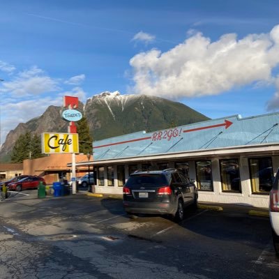 Classic American diner. AKA The Double R Diner from #TwinPeaks. Home of the world famous cherry pie and a damn fine cup of coffee. 9am to 7pm, 7 days a week.