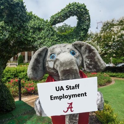 The University of Alabama is an equal-opportunity employer (EOE), including an EOE of protected vets and individuals with disabilities.