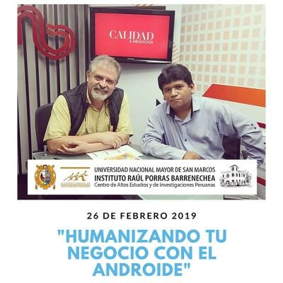 Digital strategist, social media & tech entrepreneur & aspiring world changer. Chimbote - Peru. CEO de CRCdeGladys (app Android - app iOS)