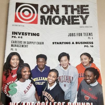 On The Money is a quarterly by-teens, for-teens finance and business publication. Follow us on Instagram @onthemoneymagazine and like our Facebook page!