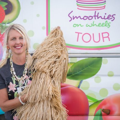 Seasonal & Whole Food Smoothies - Mobile Smoothie Tiki Bar Catering - Smoothie Van Parties - Owned by a Registered Dietitian