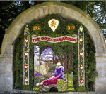 The traditional craft of well dressing takes place throughout Derbyshire and surrounding areas during the late spring and summer months.