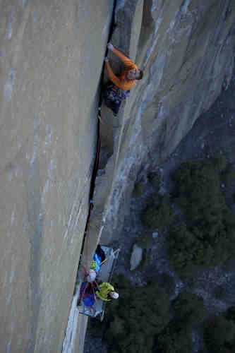 I spend season after season banging my head against rock trying to free climb the hardest lines on El Capitan, Yosemite National Park.