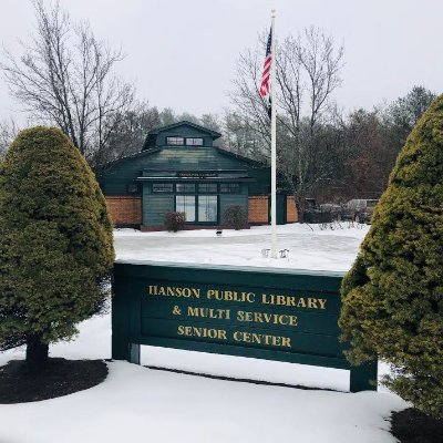 This is the official Twitter of the Hanson Public Library, located in Hanson, MA.