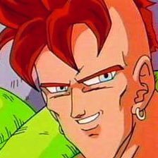 I am android 16 I was created to destroy goku with my friends android 17 18 after there were absorb by cell I was the only one to unlock gohan power