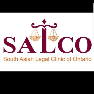 The South Asian Legal Clinic of Ontario (SALCO) is a not-for-profit Legal Aid ON clinic serving low-income South Asians in the GTA. Tweets are not legal advice.