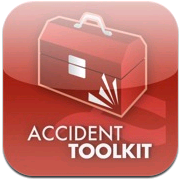 The Accident Toolkit iPhone App captures road accident details that can be used to make an insurance claim