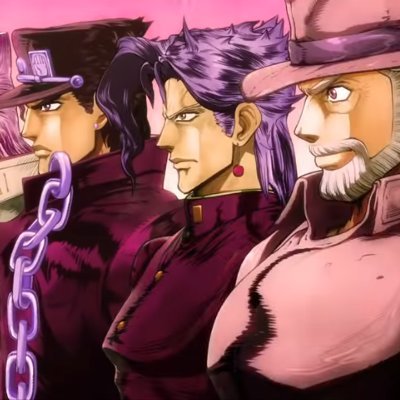 (SPOILERS)

Daily pics, gifs, etc of Pt3 of Jojos! EVERYTHING

*Will not post death scenes*  

DMs are welcome!