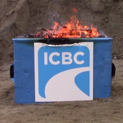 The ICBC Dumpster - a flaming pile of excess spending, overpaid execs, exploding unions, and general incompetence. Now supersized by Horgan, Eby and the BC NDP!