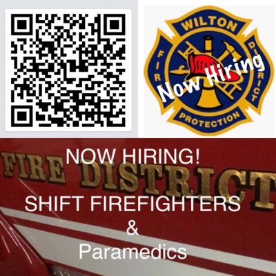 Recruitment for the Wilton Fire Protection District. Join our team! Proudly Serving the Wilton Community since 1942