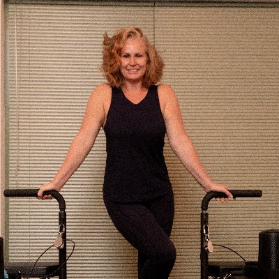 Samantha James, founder and head instructor at SoBa Pilates a high tech reformer pilates studio. Try Dynamic Reformer Pilates - New Members Offer👇🏼
