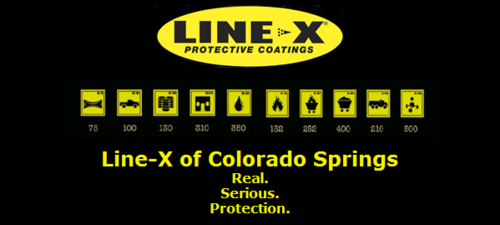 LineXCos's profile picture. We are Line-X Colorado Springs protective coatings. We offer industry leading products and excellent costumer service. Real. Serious. Protection.