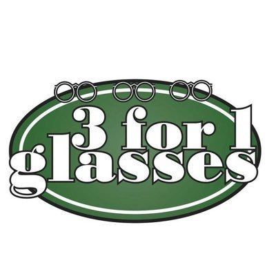 When 1 pair just won't do.... GET 3 PAIRS OF GLASSES! Combine your regular eyeglasses with sunglasses, reading glasses, contacts, computer glasses, bifocals..