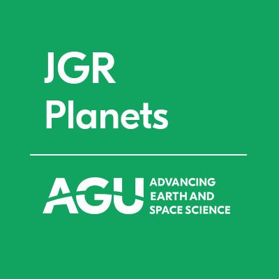 Journal of Geophysical Research: Planets. Publishing planetary science. An AGU Journal.