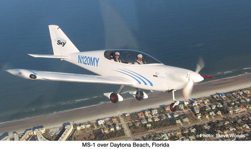 Just when you thought the thrill of flying a true sport airplane was out of reach.

Welcome to the MySky adventure