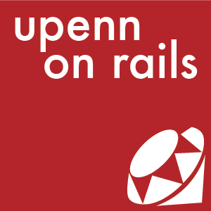 ruby+rails at upenn | dm or tweet @upennonrails for more info | tweets by @ayanonagon